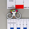 NerdyKeppie Proud to the Bone Wooly Mammoth Skull Pride Enamel Pins. A Wooly Mammoth skull pride enamel pin for our Proud to the Bone project. This prehistoric pin is wearing an adorable crown of flowers!