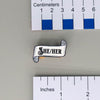 NerdyKeppie Paper Scroll Pronoun Enamel Pin. Our paper scroll pronoun enamel pin is perfect for a tasteful office friendly way to represent your identity.
