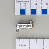 NerdyKeppie Paper Scroll Pronoun Enamel Pin. Our paper scroll pronoun enamel pin is perfect for a tasteful office friendly way to represent your identity.