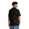 NerdyKeppie Peppers & Clocks Gay Men's Pride Hawaiian Shirt. 