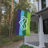 NerdyKeppie Polyamory Pride Flag (Indoor/Outdoor). A Polyamory Pride flag made from durable, weather-resistant poly canvas: this Pride celebration flag makes a great home decoration or casual cape!