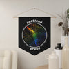 NerdyKeppie "Portland Proud" Rainbow Gay Pride Pennant. 