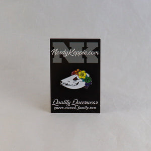 NerdyKeppie Proud to the Bone Spirit of '77 Enamel Pins. 