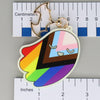 NerdyKeppie-Glow in the Dark Ghost Pride Keychain-Progress