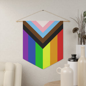 NerdyKeppie Progress Pride Pennant. 