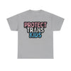 NerdyKeppie Protect Trans Kids Cotton Trans Pride Tee Shirt. 