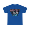 NerdyKeppie Protect Trans Kids Cotton Trans Pride Tee Shirt. 