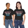 NerdyKeppie Protect Trans Kids Cotton Trans Pride Tee Shirt. 