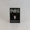 NerdyKeppie Proud to the Bone Deer Skull Pride Enamel Pins. A deer skull pride enamel pin for our Proud to the Bone project, wearing an adorable crown of flowers!