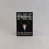 NerdyKeppie Proud to the Bone Deer Skull Pride Enamel Pins. A deer skull pride enamel pin for our Proud to the Bone project, wearing an adorable crown of flowers!