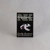 NerdyKeppie Proud to the Bone Otter Skull Pride Enamel Pins. An otter skull pride enamel pin for our Proud to the Bone project, wearing an adorable crown of flowers!