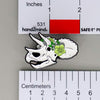 NerdyKeppie Proud to the Bone Triceratops Skull Pride Enamel Pins. A Triceratops skull pride enamel pin for our Proud to the Bone project. This prehistoric pin is wearing an adorable crown of flowers!