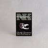 NerdyKeppie Proud to the Bone Wolf Skull Pride Enamel Pins. A wolf skull pride enamel pin for our Proud to the Bone project, wearing an adorable crown of flowers!