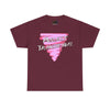 NerdyKeppie "Publicly Transsexual" Gay Pride Pink Triangle Tee Shirt. A unisex cotton tee shirt with a "Publicly Transsexual" design on it. This pink triangle tee shirt has a classic fit.