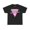 NerdyKeppie "Publicly Transsexual" Gay Pride Pink Triangle Tee Shirt. A unisex cotton tee shirt with a "Publicly Transsexual" design on it. This pink triangle tee shirt has a classic fit.