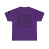 NerdyKeppie "Ally as a Verb" Cotton Tee Shirt. 