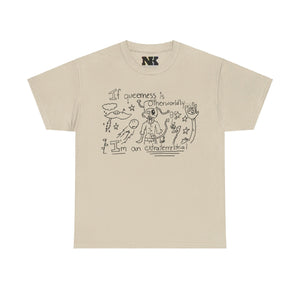 NerdyKeppie Queerness is Otherworldly - Luk Henderiks Original Queer Pride Tee Shirt (PostNormCore Exclusive). 