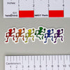 NerdyKeppie Dancing Skeletons Pride Sticker. A NerdyKeppie matte sticker featuring a line of dancing skeletons, available in multiple pride designs. This gay pride sticker ships from Portland, Oregon.