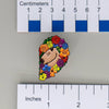 NerdyKeppie Floral Capybara Hearts Pride Enamel Pins. A Floral Capybara Hearts Pride Enamel Pin from our Keppiebara Kickstarter project.