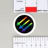 NerdyKeppie-Anti-Fascist Arrows Pride Sticker-Rainbow Gay