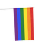NerdyKeppie Rainbow Gay Pride Flag (Indoor/Outdoor). A Rainbow Gay Pride flag made from durable, weather-resistant poly canvas: this Pride celebration flag makes a great home decoration or casual cape!