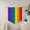 NerdyKeppie Rainbow Gay Pride Pennant. 