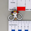 NerdyKeppie Proud to the Bone Wooly Mammoth Skull Pride Enamel Pins. A Wooly Mammoth skull pride enamel pin for our Proud to the Bone project. This prehistoric pin is wearing an adorable crown of flowers!