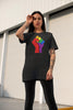 NerdyKeppie Raised Fist Unisex Cotton Pride Tee Shirt. 