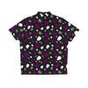 NerdyKeppie Raveyard Ghosts Ace Pride Hawaiian Shirt. 