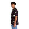 NerdyKeppie Raveyard Ghosts Ace Pride Hawaiian Shirt. 
