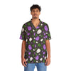 NerdyKeppie Raveyard Ghosts Genderqueer Pride Hawaiian Shirt. 