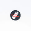 NerdyKeppie's Resistance Scouts "Direct Action" Embroidered Patch are stitched on black duck cloth and backed by sturdy vinyl fuse.