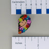 NerdyKeppie Floral Capybara Hearts Spirit of '77 Pride Enamel Pins. A Floral Capybara Hearts Pride Enamel Pin from our Keppiebara Kickstarter project.