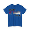 NerdyKeppie "You Have No Power Over Me" Cotton Ace Pride Tee Shirt. A unisex cotton tee shirt with a "You Have No Power Over Me" design on it in asexual pride colors. This ace pride tee shirt has a classic fit.