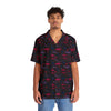NerdyKeppie Dino Bones Bi Pride Hawaiian Shirt. 