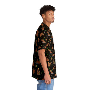 NerdyKeppie Keppiebaras Aro Pride Hawaiian Shirt. 