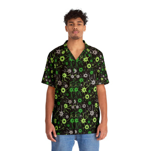 NerdyKeppie Neurons Aro Pride Hawaiian Shirt. 