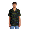 NerdyKeppie Peppers & Clocks Gay Men's Pride Hawaiian Shirt. 