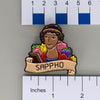 NerdyKeppie Sappho Historically Queer Enamel Pride Pin. Our NerdyKeppie Historically Queer Pride enamel pin features Sappho surrounded by flowers in your choice of lesbian, bisexual, or rainbow pride colors. This pride pin ships from Portland, Oregon.