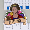 NerdyKeppie Historically Queer Pride Stickers. Our NerdyKeppie Historically Queer Pride Stickers feature one of six historically queer figures: Dr. James Barry, Enheduanna, La Maupin, Nicola Tesla, Publick Universal Friend, or Sappho. These pride stickers ship from Portland, Oregon.