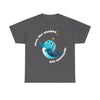 NerdyKeppie "Save The Chubby Gay Mermaids" Cotton Rainbow Gay Pride Tee Shirt. A unisex cotton tee shirt with a "Save The Chubby Gay Mermaids" design on it in rainbow pride colors. This gay pride tee shirt has a classic fit.