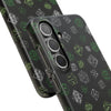 NerdyKeppie Scattered Dice Aro Pride Phone Case. 