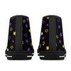 Scattered Stars Canvas Non-Binary Pride High Top Sneakers