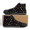 Scattered Stars Canvas Non-Binary Pride High Top Sneakers