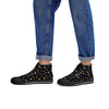 Scattered Stars Canvas Non-Binary Pride High Top Sneakers