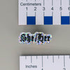 NerdyKeppie-Old English Acrylic Pronoun Pin-She/Her