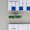 NerdyKeppie-Space Font Acrylic Pronoun Pin-She/They