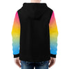 NerdyKeppie Soft Fade Lightweight Pan Pride Zip Up Hoodie. 