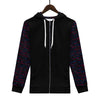 NerdyKeppie Source Code Lightweight Bi Pride Zip Up Hoodie. 