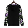 NerdyKeppie Splatter Wave Lightweight Genderqueer Pride Zip Up Hoodie. 
